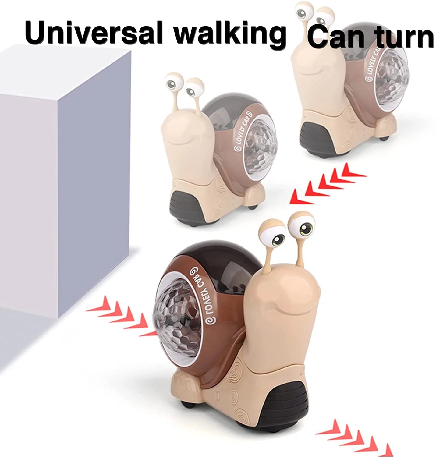 Baby Crawling Crab Toys for 1 Year Old, Light up Musical Sensory Toys for 12-18 Months Boys Girls Gifts