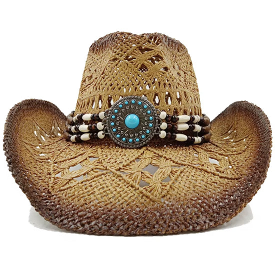 Featured Cowboy Hat Vintage Straw Hat 2023 New Men&