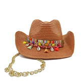 Featured Cowboy Hat Vintage Straw Hat 2023 New Men&