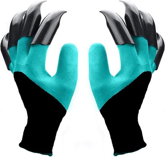 Garden Gloves with Claws Digging Planting Work Gloves Gardening Yard Safe Gloves