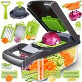 15-In-1 Vegetable Fruit Kitchen Chopper Cutter Food Onion Veggie Dicer Slicer
