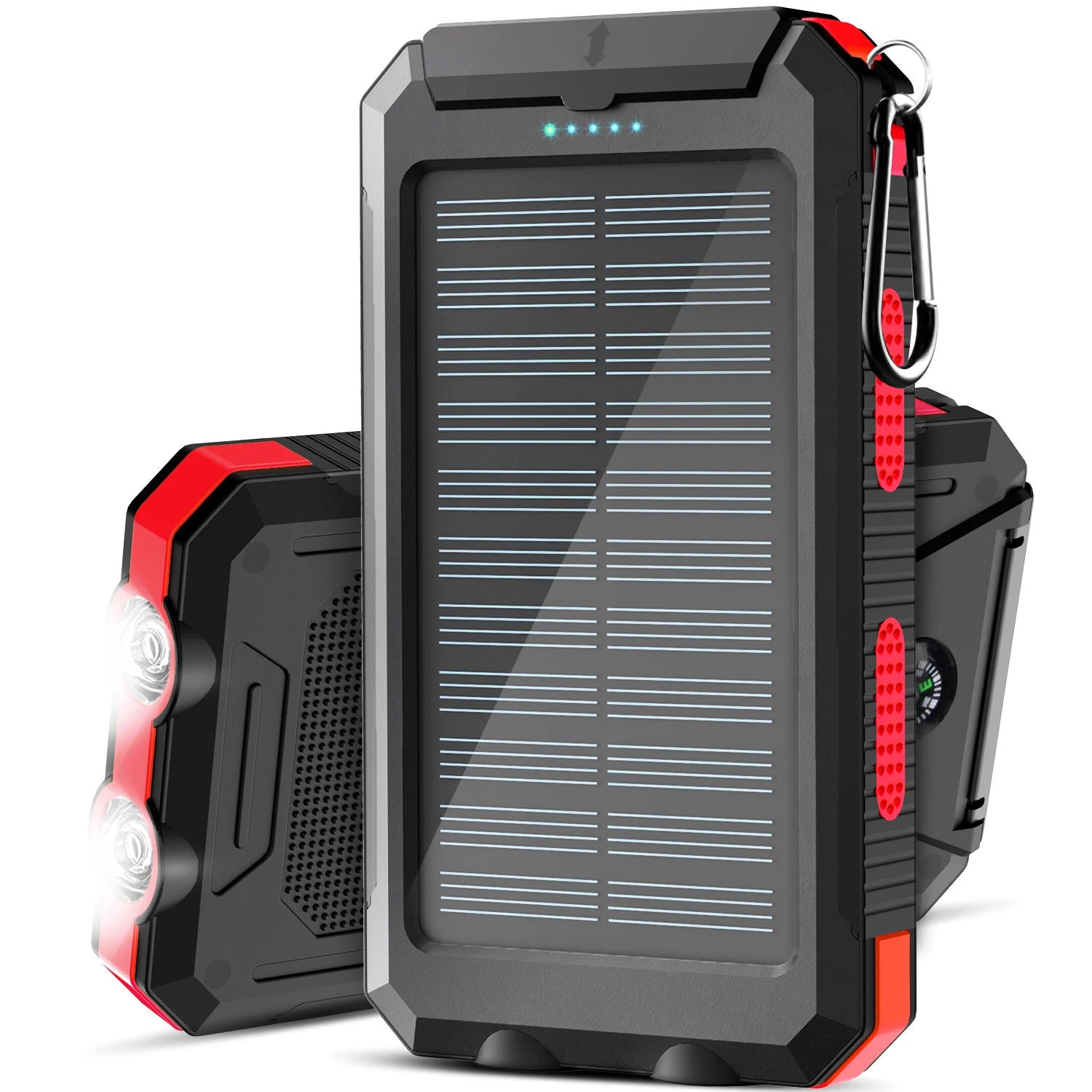 38800Mah Solar Power Bank Waterproof Outdoor Dual USB Travel Outdoor Solar Mobile Phone Charger Solar Powerbanks for Camping