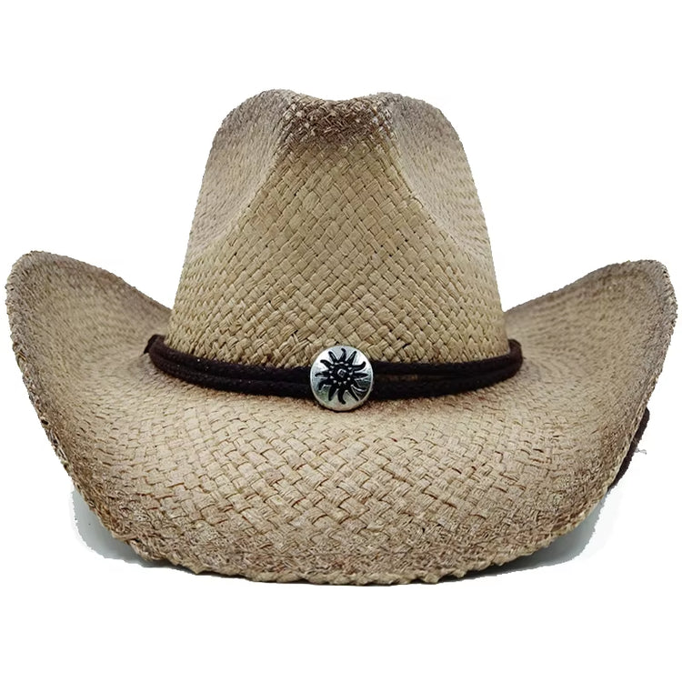 Featured Cowboy Hat Vintage Straw Hat 2023 New Men&