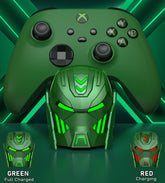 Xbox Controller Charger,  Xbox Charging Station with 2X5520Mwh Rechargeable Battery Packs for Xbox One/Series X|S /Elite Controller-Green