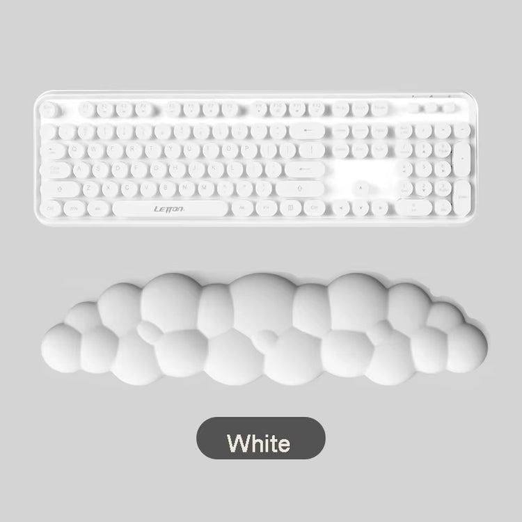 Keyboard Wrist Rest Mouse Pad Wrist Rest Support Ergonimic Arm Rest Cloud Mousepads and Keyboard Rest Support Office