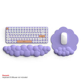 Keyboard Wrist Rest Mouse Pad Wrist Rest Support Ergonimic Arm Rest Cloud Mousepads and Keyboard Rest Support Office
