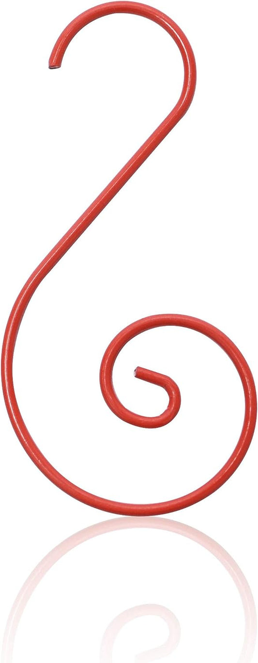 Christmas Ornaments Hooks Christmas Tree Hanger Great for Christmas Tree Decoration - 120 / Red