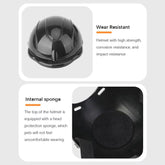 Pet Dog Helmets Pet Motorcycle Headgear Adjustable Puppy Safety Helmet Pet Locomotive Helmet Handsome Dog Accessories