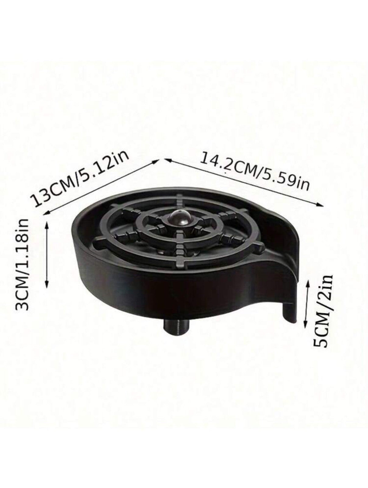 Automatic Cup Washer Faucet Glass Rinser Kitchen Sink Bar FREE SHIPPING