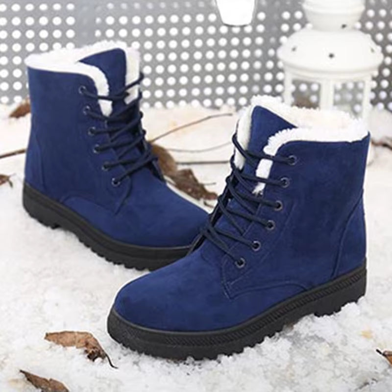 Women Boots Snow Plush Women Shoes Platform Boots for Women Fashion Keep Warm Women&