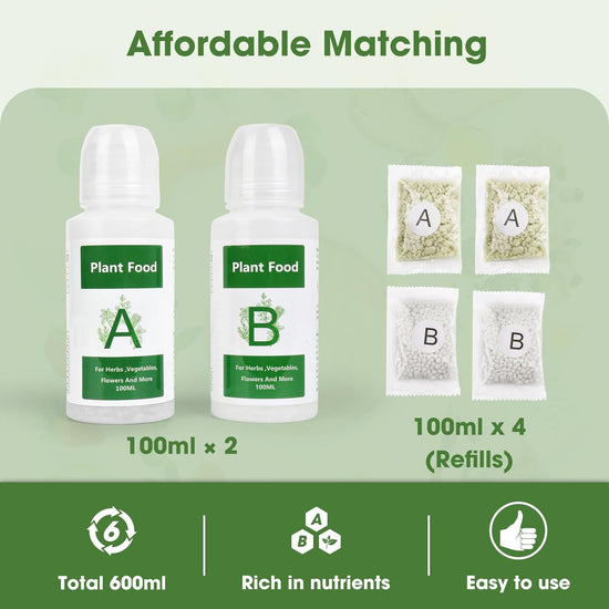 600ML Hydroponics Plant Food, Hydroponics Growing System Nutrients