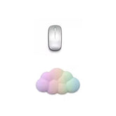 Keyboard Wrist Rest Mouse Pad Wrist Rest Support Ergonimic Arm Rest Cloud Mousepads and Keyboard Rest Support Office