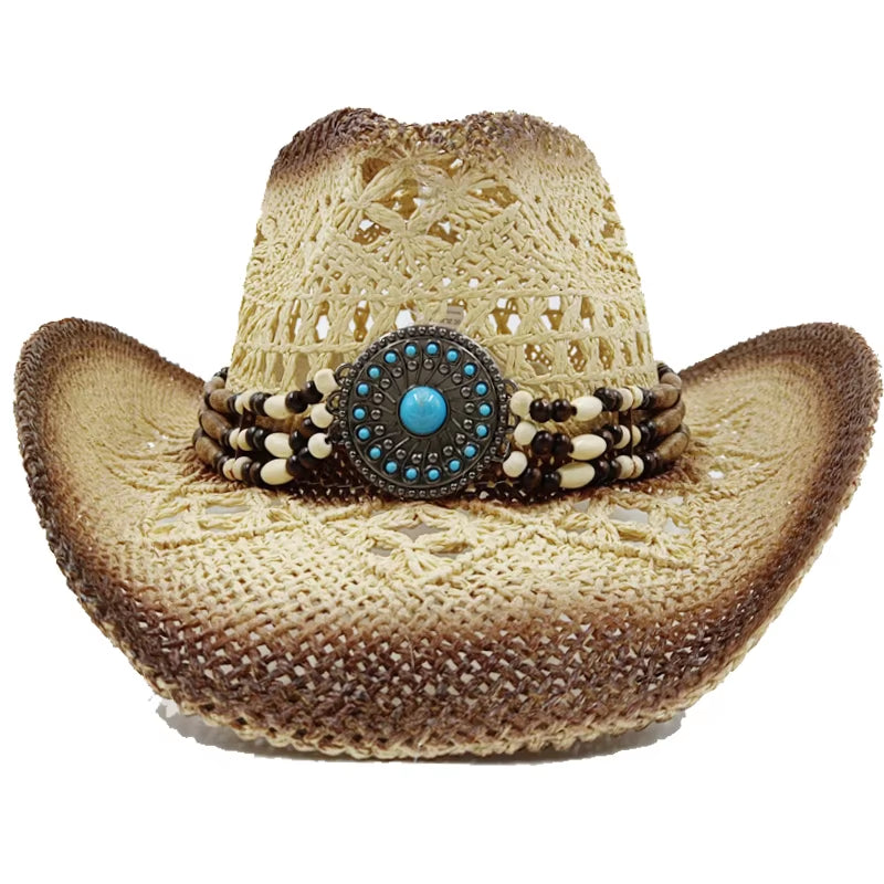 Featured Cowboy Hat Vintage Straw Hat 2023 New Men&