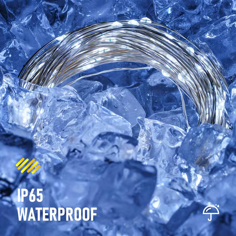 RGB 3X1M Curtain LED Light Christmas Decoration Holiday Home Bedroom Wedding Fairy Garland Lamp USB Plug with Remote