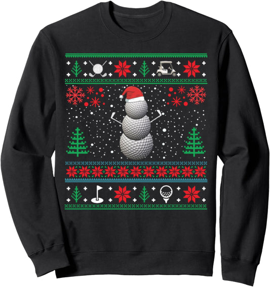 Golf Lover Funny Golf Ugly Christmas Sweaters Sweatshirt