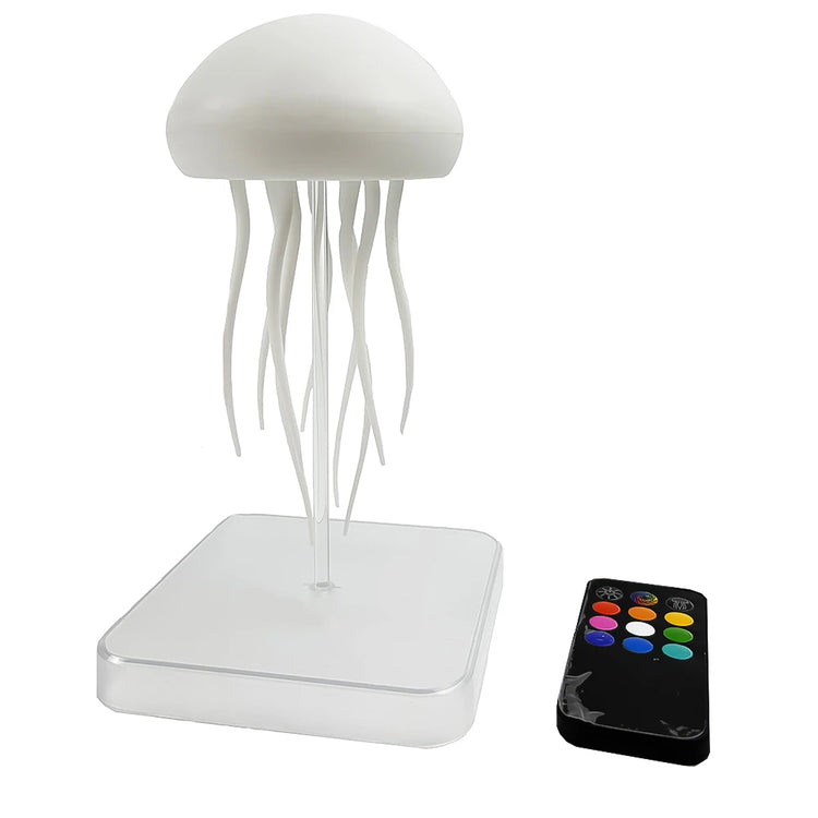 Cartoon Jellyfish Night Light RGB Gradient Cute Jellyfish Bedside Lamp Voice Control Type-C Charging LED Night Lamp