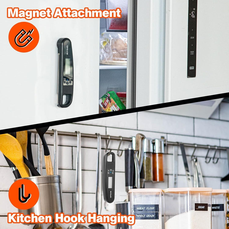 Termometro Digital Electronico Para Cocinar Carne Comida Alimentos Pantalla LCD