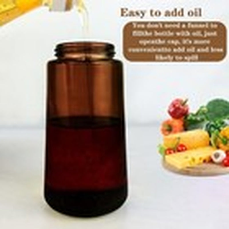 Oil Sprayer for Cooking, Kitchen Maiden 2 in 1 Spray and Pour Olive Oil Dispense