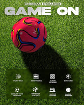 Brasilia Soccer Ball – Sizes 5, 4, 3 & 2 – Youth & Adult Training Soccer Ball for Practice, Games & Grass Fields