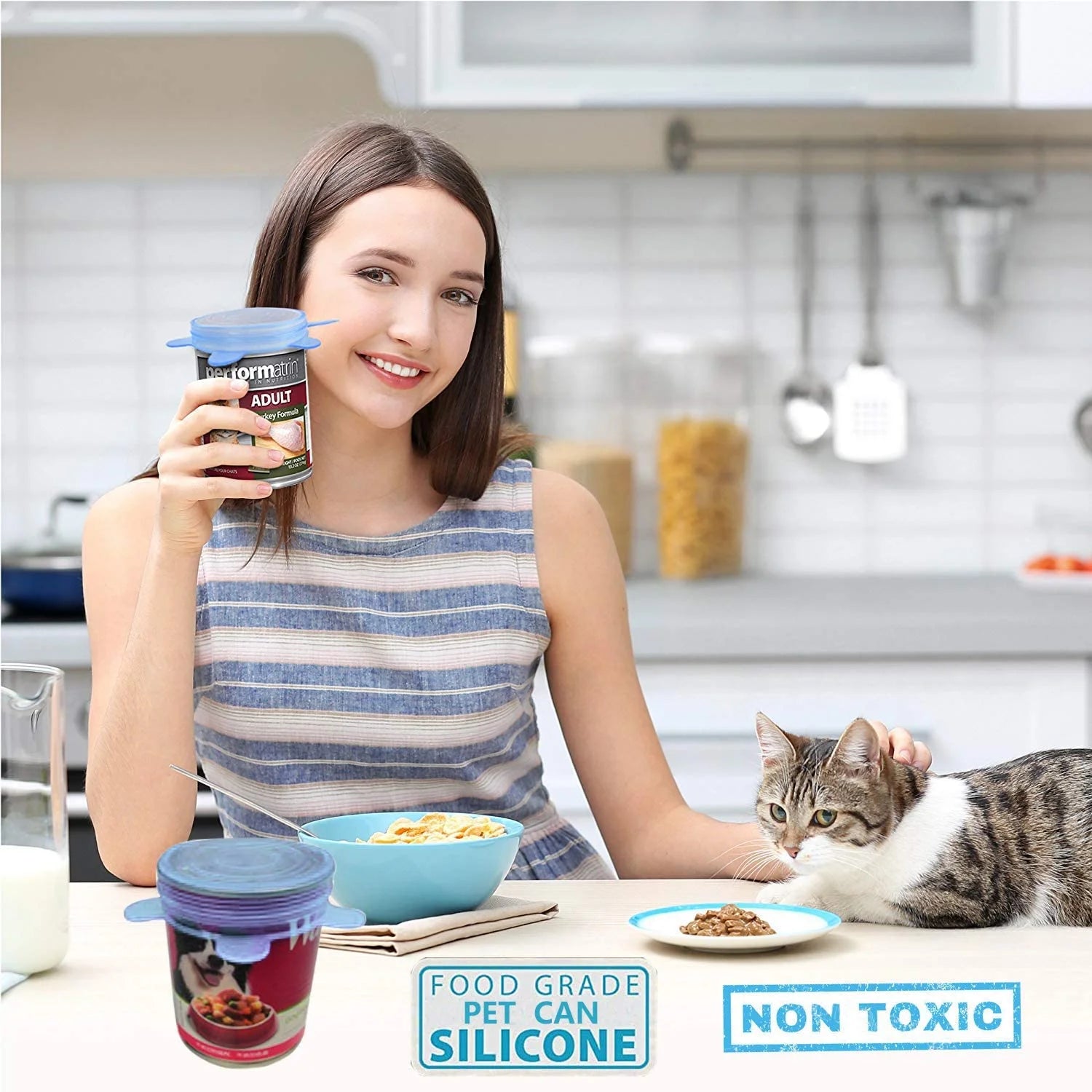 12 Pcs Silicone Stretch Lids, Reusable Durable and Expandable Lids, Keeping Food Fresh, Durable and Stretchable to Fit Various Sizes and Shapes of Containers, Microwave and Dishwasher Safe 6 Sizes