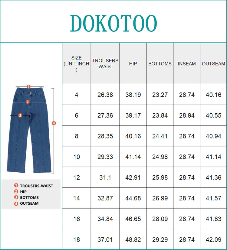 Womens Flare Jeans High Waisted Wide Leg Baggy Jeans for Women Stretch Denim Pants