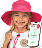 Safari Hats for Kids UPF 50+ Kids Sun Hats Boys & Girls Bucket Hat