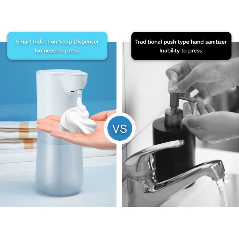 Xiaomi 600Ml Automatic Soap Dispenser Foam/Gel USB Charging Touchless Smart Infrared Sensor Liquid Soap Dispensers Hand Washer