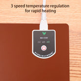 Heated Mouse Pad,Heated Desk Pad,Heated Desk Mat,Warm Desk Pad,Pu Leather Mouse Pad,Electric Heating Mouse Pad/Heated Keyboard Pad,3 Hours Auto Shut-Off,Office & Home Desk Accessorie