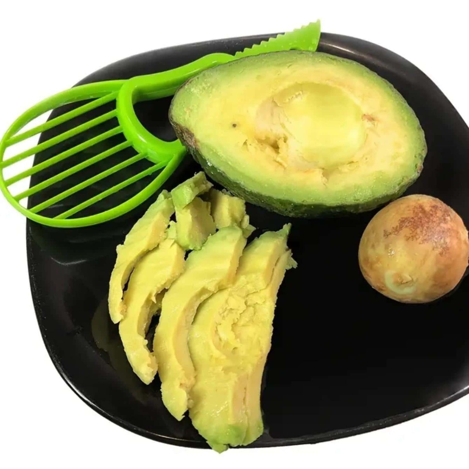 2-In-1 Avocado Slicer Cutter & Pit Remover Fruit Slicer Peeler Kitchen Gadgets