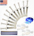 Teeth Whitening Gel Kit 44% Dental Bleaching Best Whitener 4 Trays + LED Light