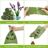 Dog Poop Bags, Extra Thick Biodegradable Bags for Dogs, 260 Count