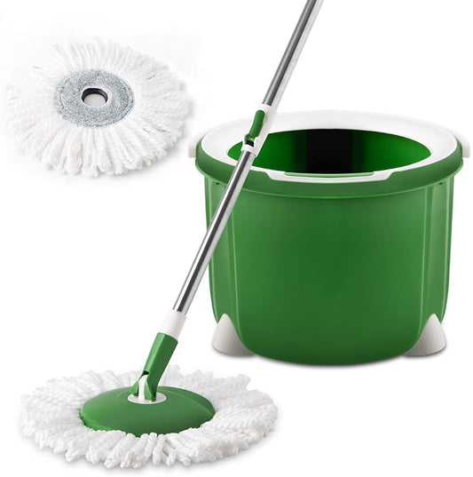 Collapsible Spin Mop System with 2 Pads