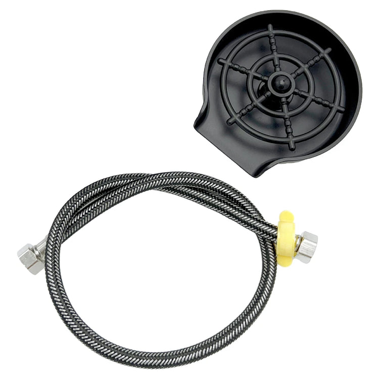 Automatic Glass Rinser High Pressure Cup Washer Faucet Glass Rinser Automatic Glass Cup Washer Kitchen Sink Accessories