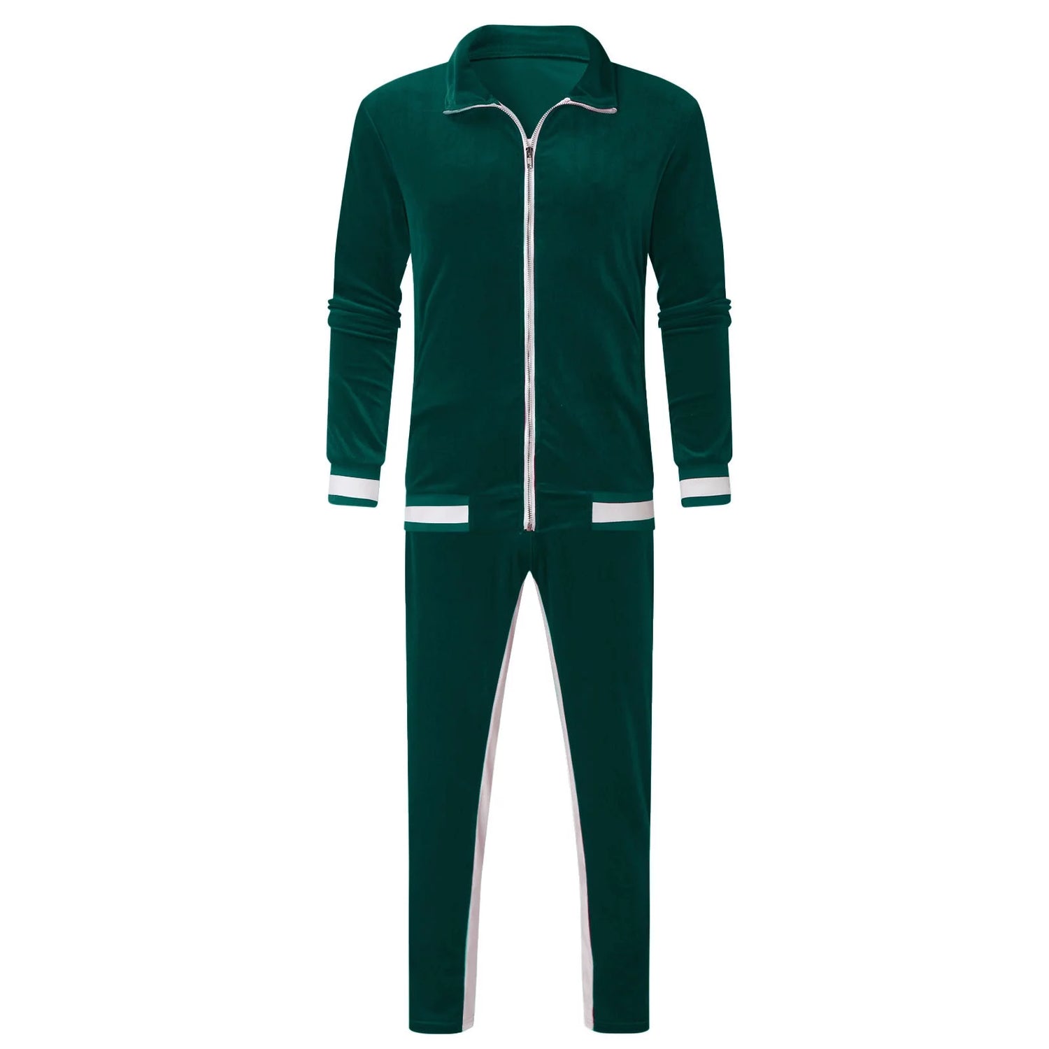 Velour Tracksuit Mens,2023 Men&