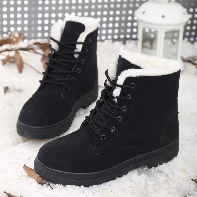 Women Boots Snow Plush Women Shoes Platform Boots for Women Fashion Keep Warm Women&