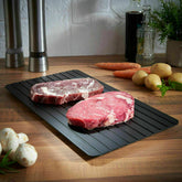 Fast Defrosting Tray Meat Thaw Rapid Safety Thawing Miracle Frozen Food Defrost!