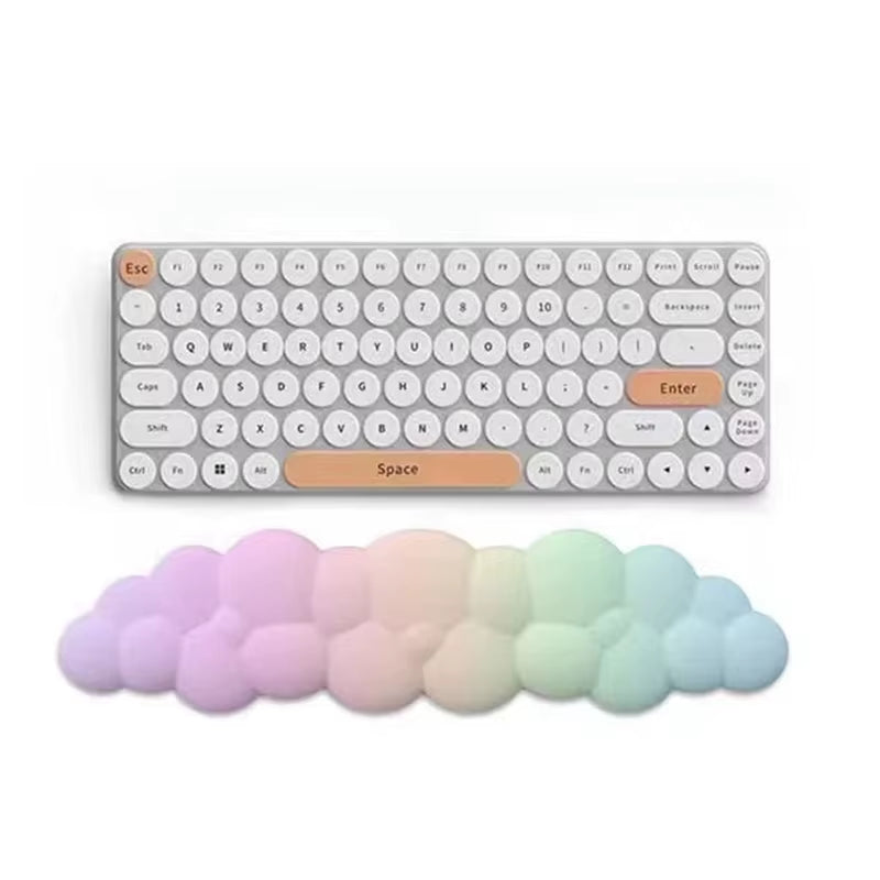 Keyboard Wrist Rest Mouse Pad Wrist Rest Support Ergonimic Arm Rest Cloud Mousepads and Keyboard Rest Support Office