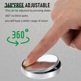 4 Pcs Blind Spot Car Mirrors Wide View Angle Glass round Side Rear Adjustable