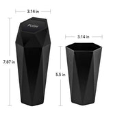 Car Trash Can with Lid - 1-Pack, Interior Accessories for Vehicles, Leakproof Garbage Can with 30 Detachable Trash Bags, Multipurpose Organizers and Storage Solutions for Home and Office