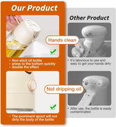 16Oz Oil Dispenser Bottle 2 in 1 Olive Oil Sprayer for Kitchen Cooking 470Ml