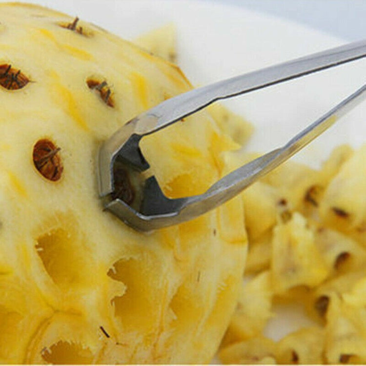 1Set Stainless Steel Pineapple Corer Slicer Peeler Cutter Fruit Rings Diced Tool