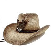 Featured Cowboy Hat Vintage Straw Hat 2023 New Men&