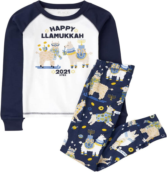 Kids' Holiday 2 Piece Snug Fit Cotton Pajamas
