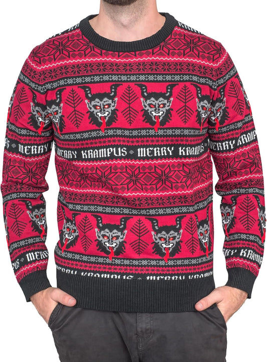 Merry Krampus Adult Ugly Christmas Sweater