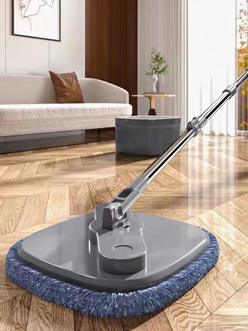 Spin Mop Microfiber Household Cleaning Mop Water Separation 360 Rotating Automatic Floor Mop Self-Cleaning Sewage Separation Mop