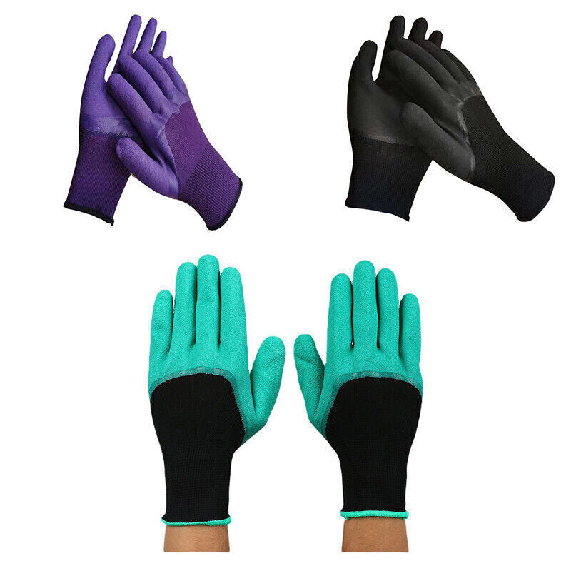 Garden Gloves with Claws Digging Planting Work Gloves Gardening Yard Safe Gloves