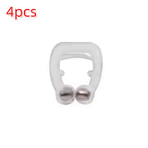 Anti Snore Stop Snoring Nose Clip Silicone Magnetic Sleep Tray Sleeping Aid Apnea Guard Night Device with Case Anti