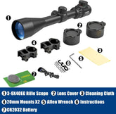 "Mira Telescópica Táctica Francotirador 3-9X40Mm Para Prueba De Niebla De Caza "