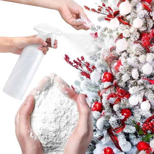 Christmas Decorations, Artificial Snow for Christmas Tree Fake Snow Decoration for Winter Displays