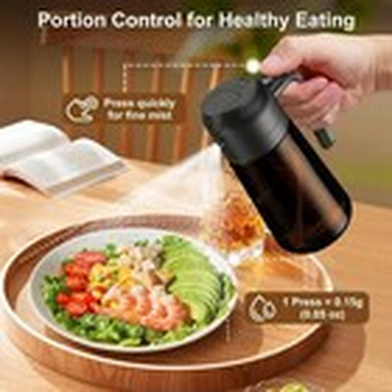 Oil Sprayer for Cooking, Kitchen Maiden 2 in 1 Spray and Pour Olive Oil Dispense